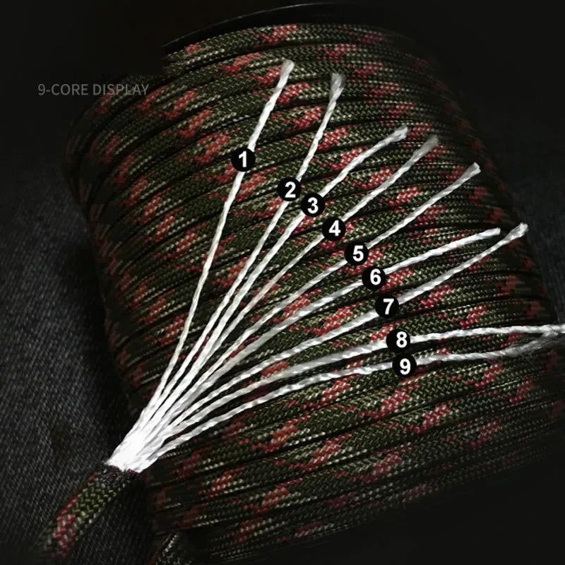 Military Standard Paracord Tent Rope