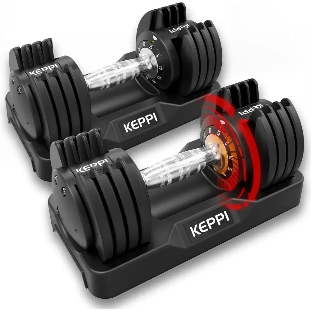 Adjustable Metal Dumbbell Set