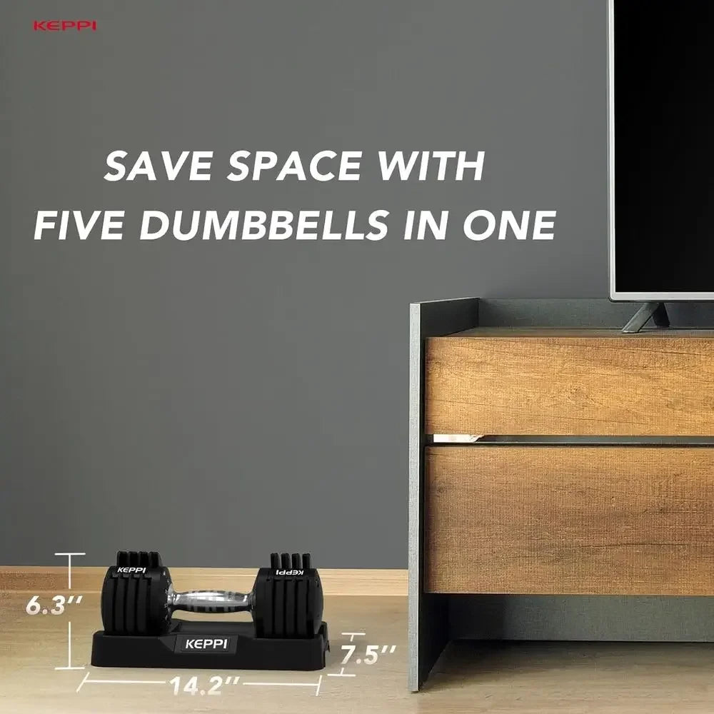 Adjustable Metal Dumbbell Set