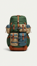 Modular hiking backpack with Clay Trail system