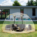 Lenotos Pop Up Bubble Tent 12 x 12 Instant Igloo Tent Clear Dome Tent for Outdoor Winter Waterproof