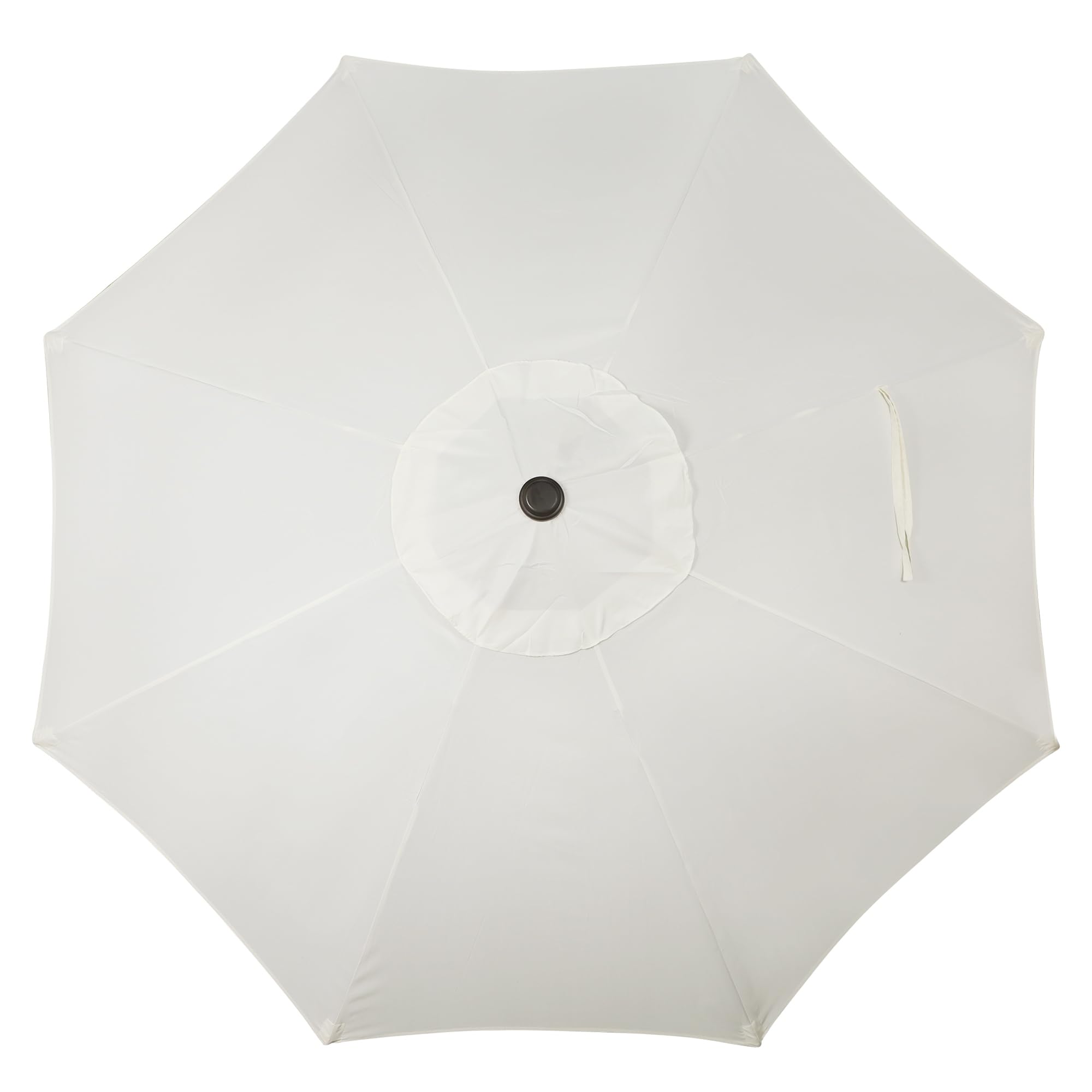 Blissun 9' Outdoor Patio Umbrella, Outdoor Table Umbrella, Yard Umbrella, Market Umbrella with 8 Sturdy Ribs, Push Button Tilt and Crank