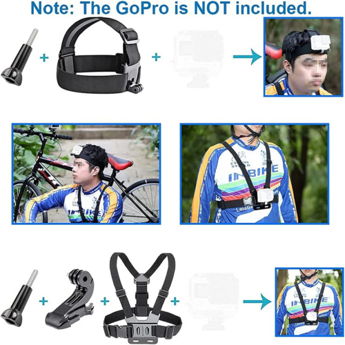 Accessories Kit Mount For GoPro Hero 11 10 9 8 7 6 Session