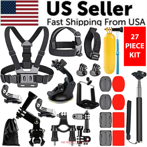 Accessories Kit Mount For GoPro Hero 11 10 9 8 7 6 Session