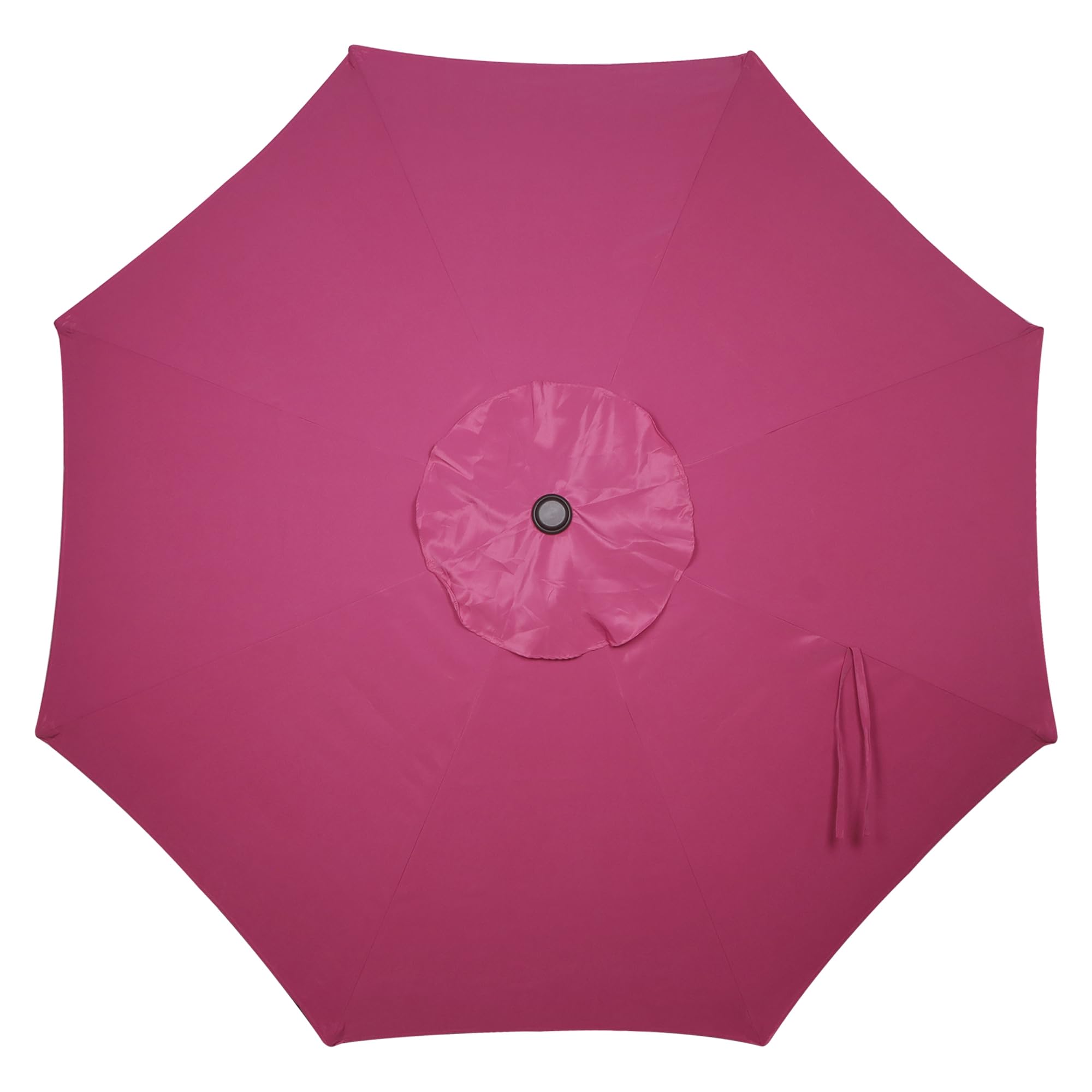 Blissun 9' Outdoor Patio Umbrella, Outdoor Table Umbrella, Yard Umbrella, Market Umbrella with 8 Sturdy Ribs, Push Button Tilt and Crank