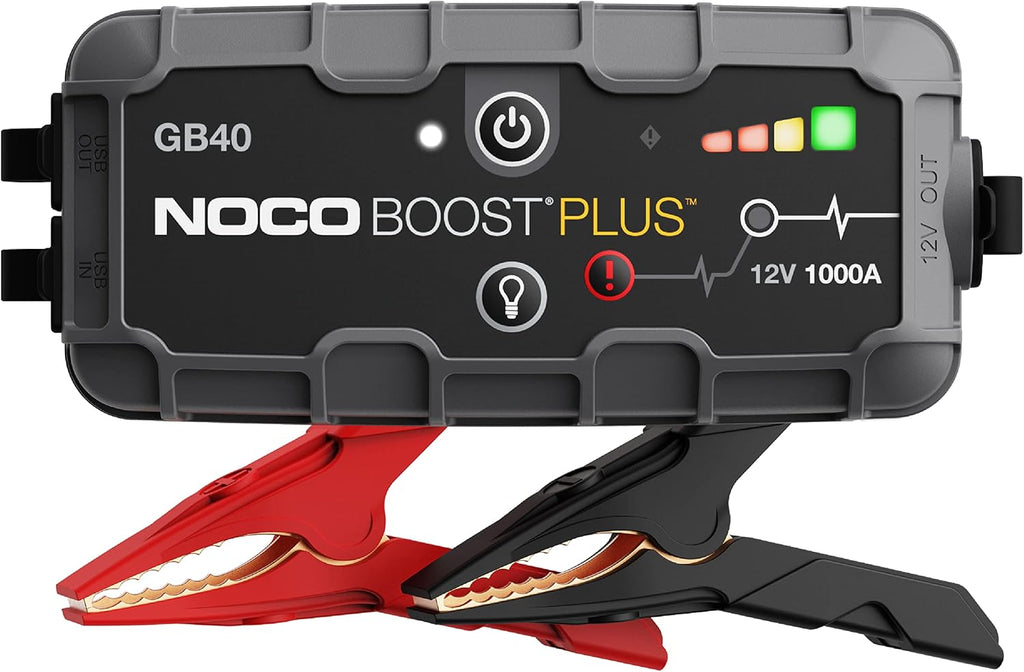 Noco Boost GB40 12V 1000A Portable Lithium Jump Starter For Cars And Vans