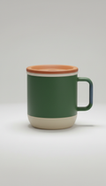 Insulated camp mug with Tundra Dune finish